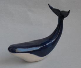 Blue Whale, Ceramic Art